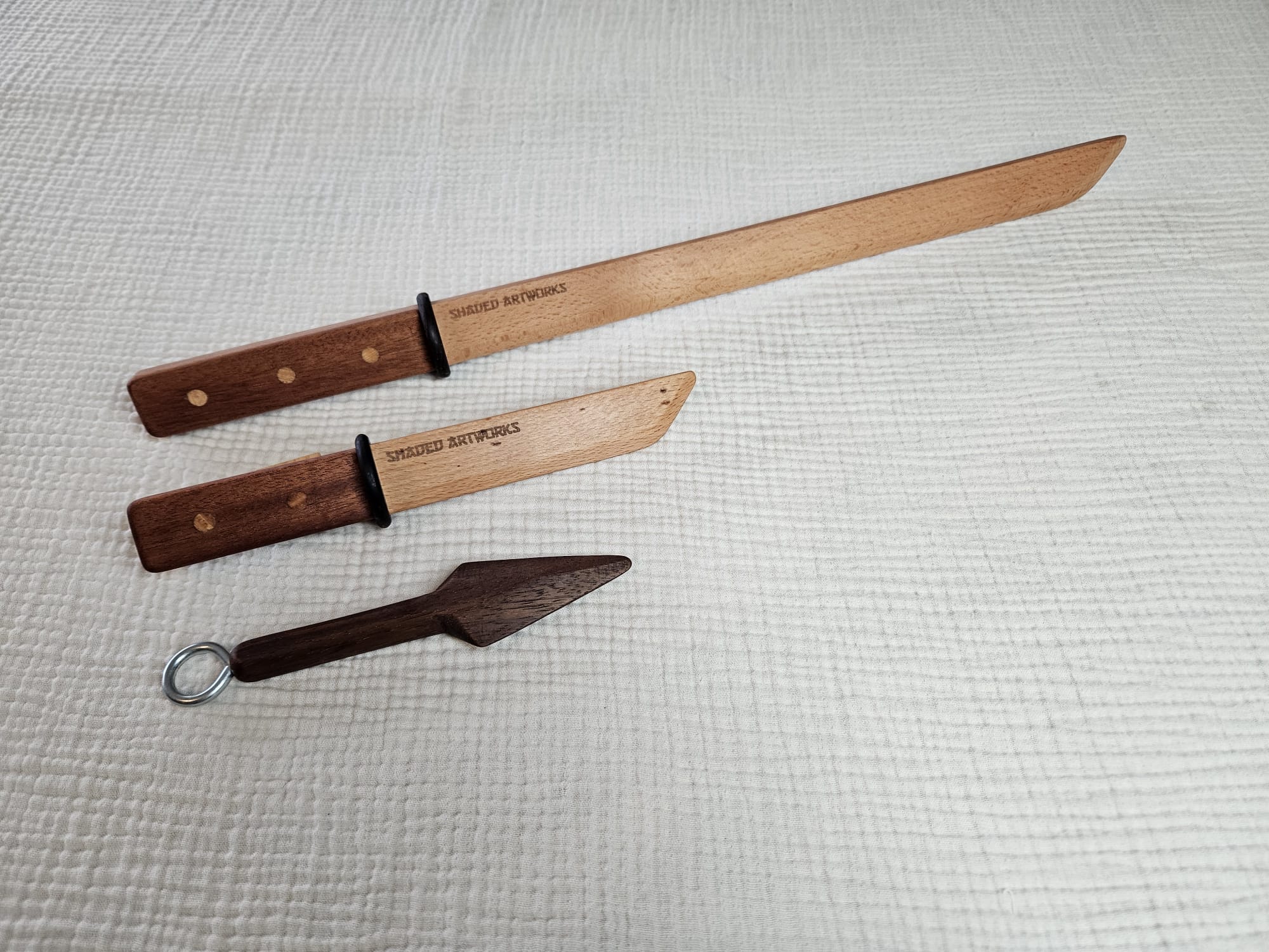 Kunai - Ninja-Holz-Wurfmesser – Bild 4